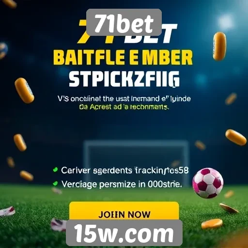 Ofertas promocionais disponíveis no 71bet